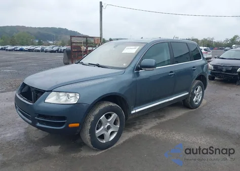2006 Volkswagen Touareg V6 from USA, damaged, VIN WVGZG77L46D038517